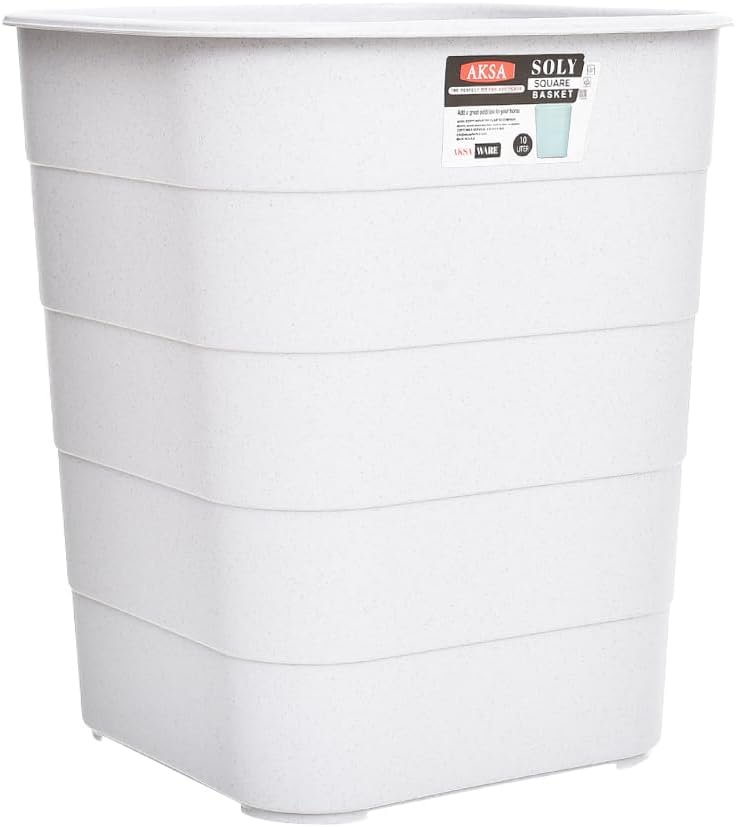 41oO6EjejZL._AC_SL1000_ Aksa Soli Square Desk Basket Gray - Image 1