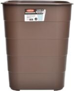 Aksa Soli Square Desk Basket Brown