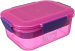 Lunch box Rose Clips purple 1.6 litres - Image 2
