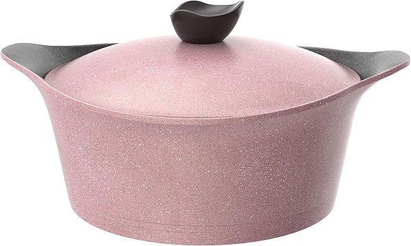 81EW6b-x9hL._AC_SL1500_ Pink Marble حلة28سم NEOFLAM - الصورة 1