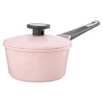 Pink Marbleكسرولة18سم NEOFLAM