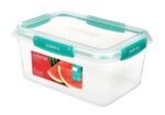 ⁦Klip It Plus Tealحافظة طعام مستطيل 3.35 لتر SISTEMA⁩ - الصورة ⁦2⁩