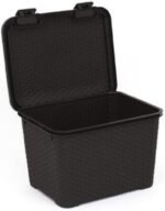 سبت عريض بلاستيك وسط بنى 43 لتر CURVER - الصورة 2