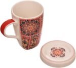 Khayameya Red Roman mug + rectangular plate + lid - Image 2
