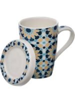 Arabic Star Roman mug + rectangular plate + lid - Image 2