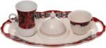 Khayameya Red Turbo Coffee Set 4 Pieces - Image 2