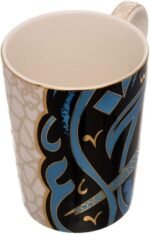 Calligraphy ( blue / red ) mug