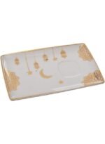 Golden Decorations Roman mug + rectangular plate + lid - Image 3