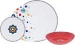 El Mouled-Coup Decorated Dinner Set 19 Pieces