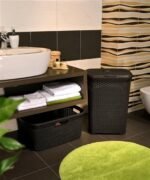 سبت مستطيل بنى 45 لتر - الصورة 2