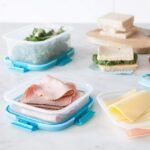 ⁦حافظة طعام مستطيلة 1 لتر⁩ - الصورة ⁦3⁩