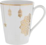 Shiffel Golden Decorations Mug