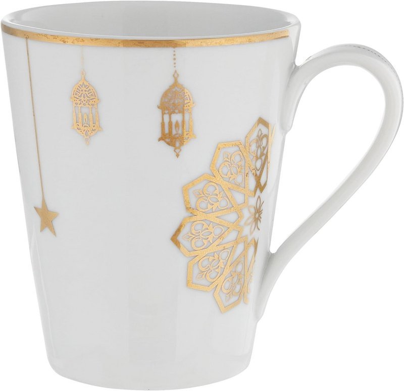 61qbg-F7-OPTL-AC-SL1500 Shiffel Golden Decorations Mug - Image 1