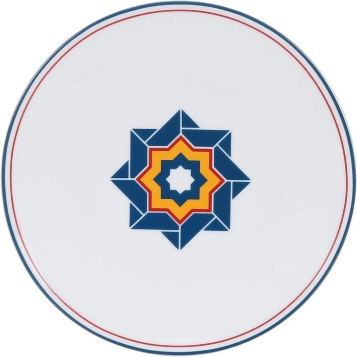 El Mouled-Coup Decorated Dinner Set 19 Pieces - Image 2