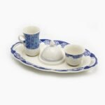 Khayameya Blue Turbo Coffee Set 4 Pieces