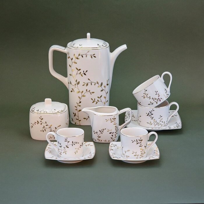 Evergreen T.Shape tea and coffee set 29 pieces - Image 1