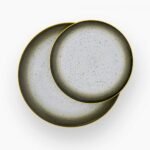Gray Dots Coup Colored 46 Piece Dinner Set - Image 2
