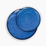 Sapphire Coup Reactive 46 Piece Dinner Set