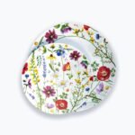 Gardenia Coup White 46 Piece Dinner Set - Image 2