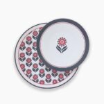 ⁦Warda-Coup Decorated طقم عشاء 46 قطعة بورسلين⁩ - الصورة ⁦2⁩