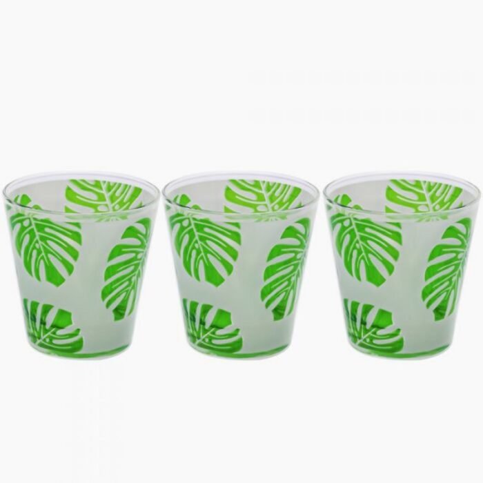 Paradise Leaf set of 3 small cups 250 ml - Image 1