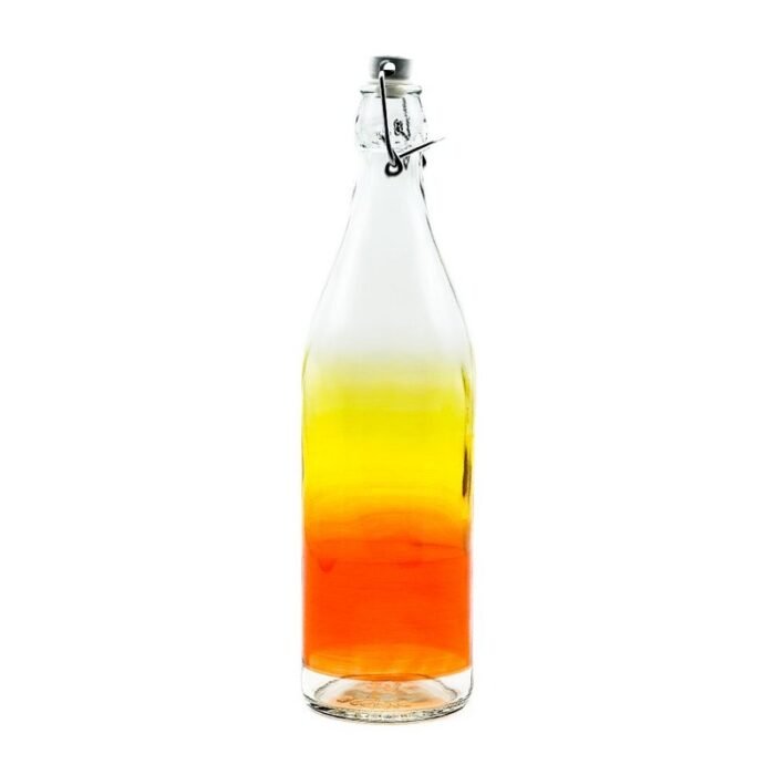 Happy Yellow Water Bottle 1 Liter - Image 1
