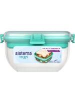 To Go حافظة طعام 1.63 لتر Salad + Sandwich SISTEMA