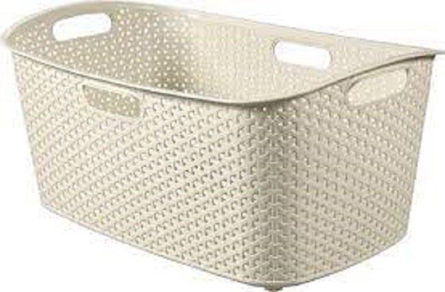 download سبت عريض 47 لتر بنى أو أوف وايت CURVER - الصورة 1