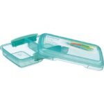 ⁦حافظة طعام 350 مل ـ Small Split Mint SISTEMA⁩ - الصورة ⁦3⁩