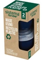 طقم رينيو 2 وعاء زبادى 150مل SISTEMA