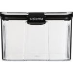 Tritan Ultra برطمان مربع 1.4 لتر ـ شفاف SISTEMA - الصورة 3