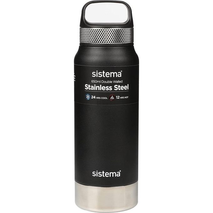 z Hydrate زجاجة ستانلس ألوان 650 مل sistema - الصورة 1