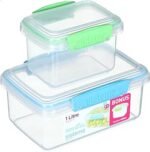 To Go 1 liter food container + 400 ml container as a gift