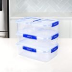 طقم 4 حافظة طعام (2*1 لتر + 2*2.2 لتر) ـ Klip It Plus SISTEMA - الصورة 3