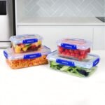 طقم 4 حافظة طعام (2*1 لتر + 2*2.2 لتر) ـ Klip It Plus SISTEMA - الصورة 4