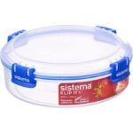 حافظة طعام دائرية 640 مل ـ Klip It Plus SISTEMA