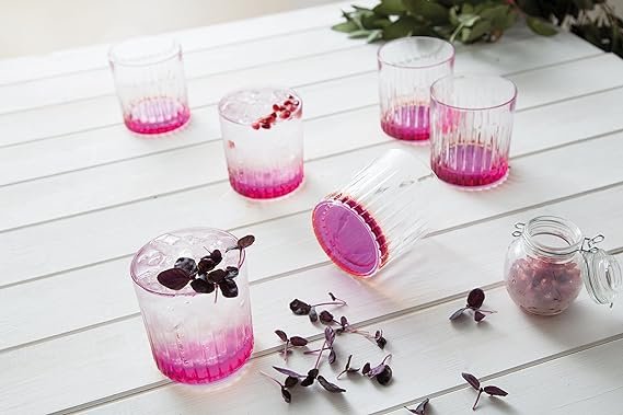 بثب Gipsy Set of 6 Medium Orange Cups - Image 1