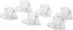 Ninphea set of 6 medium cups - Image 2