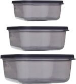 اكسا طقم علبه ثلاجه مربعه مونو  4قطع