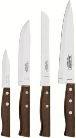 1880/22299/041/Tradicional Set of 4 Wood Hand Knife