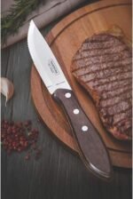 1880/29899/523/ FSC Set of 4 Brown Wood Hand Knife + Gift Wood Box - Image 5