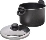 حلة باستا مع مصفاة بقفل وغطاء ستانلس ستيل، مقاس 22 سم moneta - الصورة 5