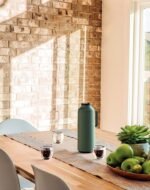 ⁦ترمس 1 لتر + كوب أخضر  Tramontina⁩ - الصورة ⁦2⁩