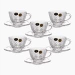 0608/99999/26080/623/ Pinwheel Set of 6 Cups + 6 Saucers