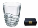 Wave  طقم 6 كوب وسط 280 مل CRYSTAL BOHEMIA