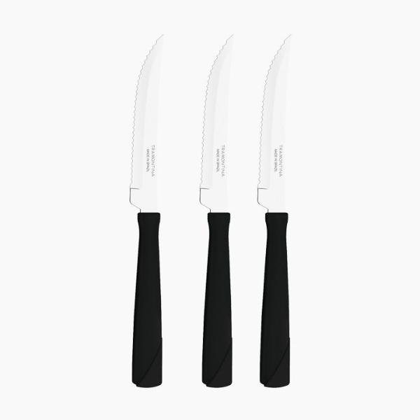 qqqq 1880/23160/304/ New Kolor Set of 3 Knives with Handle Black 4m - Image 1