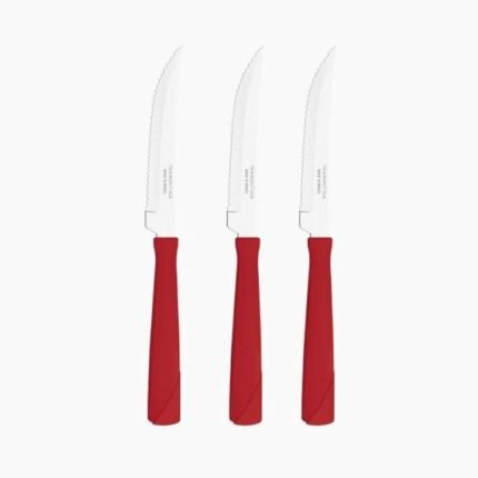 1880/23160/374/ New Kolor Set of 3 Hand Knife Red 4m
