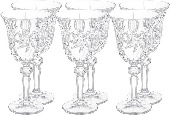 للل 0608/12517/26080/220/ Lorey PW Set of 6 Glasses - Image 1