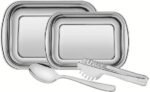 1880/64310/250/#6#/ 4-piece serving set (2 casserole + clip + spoon)