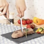 Tradicionalبلوك سكاكين خشب يد خشب 8 قطع Tramontina - الصورة 3